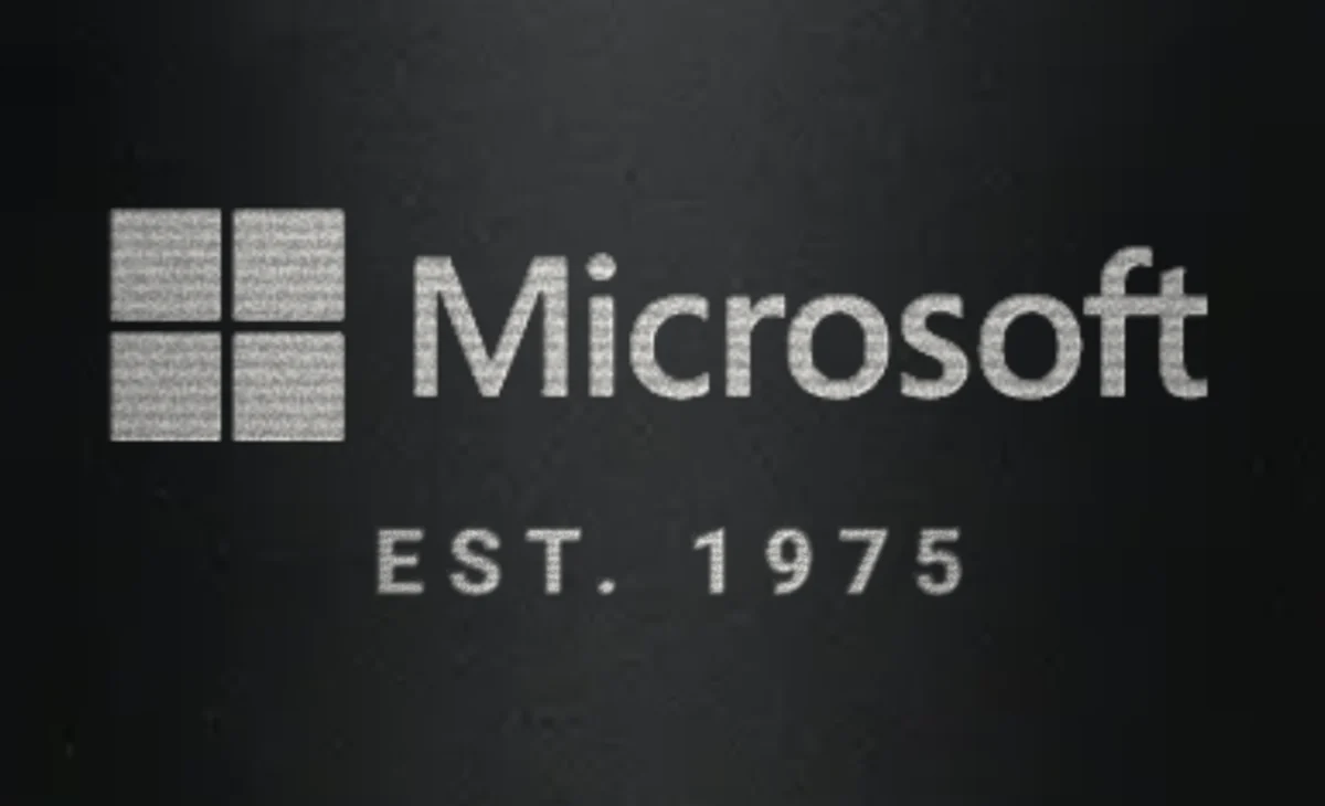 The same Microsoft logo laser engraved into the black tumbler
