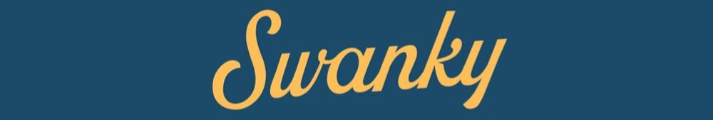 Swanky brand banner