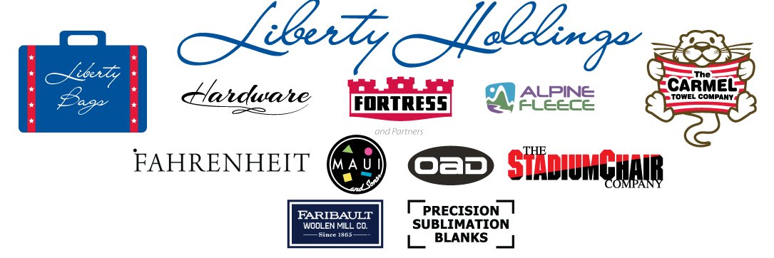 Liberty Bags brand banner