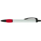 Silver/Black/Red