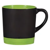 BLACK WITH LIME
