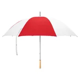 WHITE WITH RED