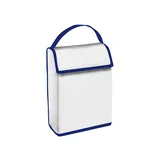 WHITE WITH BLUE