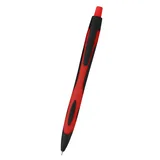 BLACK WITH RED