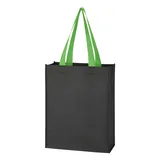 RECYCLED BLACK WITH LIME
