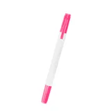WHITE WITH PINK