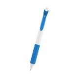 WHITE WITH LIGHT BLUE