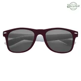 MAROON WITH WHITE