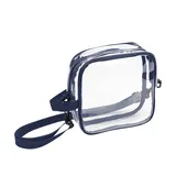 CLEAR WITH NAVY