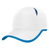 WHITE WITH BLUE