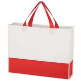 WHITE WITH RED
