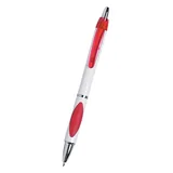 WHITE WITH RED