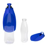 CLEAR WITH BLUE