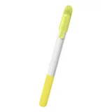 WHITE WITH YELLOW