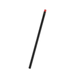 BLACK WITH RED