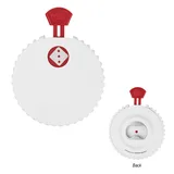 WHITE WITH RED