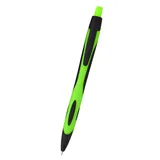 BLACK WITH LIME