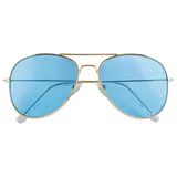 GOLD TRANSPARENT BLUE