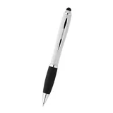 WHITE WITH BLACK