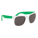 WHITE WITH GREEN