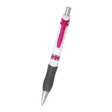 WHITE WITH FUCHSIA