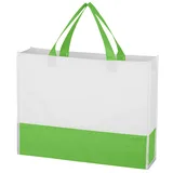 WHITE WITH GREEN