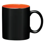 BLACK WITH ORANGE