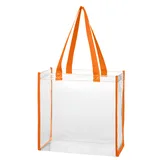CLEAR WITH ORANGE