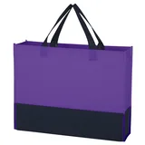 PURPLE WITH BLACK