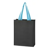 RECYCLED BLACK WITH LIGHT BLUE