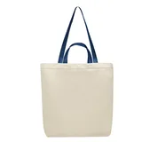 NATURAL WITH NAVY