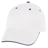 WHITE WITH ROYAL BLUE