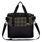 GRAY WITH BLACK