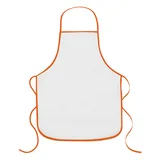 WHITE WITH ORANGE