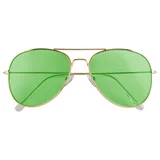 GOLD TRANSPARENT GREEN