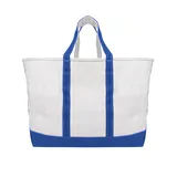NATURAL WITH ROYAL BLUE