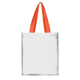 WHITE WITH ORANGE