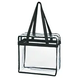 CLEAR WITH BLACK