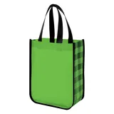 GREEN WITH BLACK