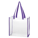CLEAR WITH PURPLE