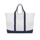 NATURAL WITH NAVY