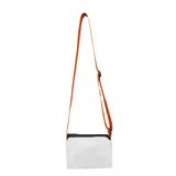 CLEAR WITH ORANGE