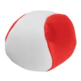 WHITE WITH RED