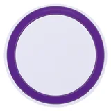 WHITE WITH PURPLE