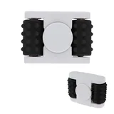 WHITE WITH BLACK
