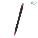 RECYCLED BLACK WITH FUCHSIA
