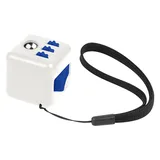 WHITE WITH ROYAL BLUE