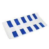 WHITE WITH BLUE
