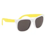 WHITE WITH YELLOW