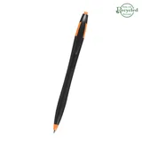 RECYCLED BLACK WITH ORANGE